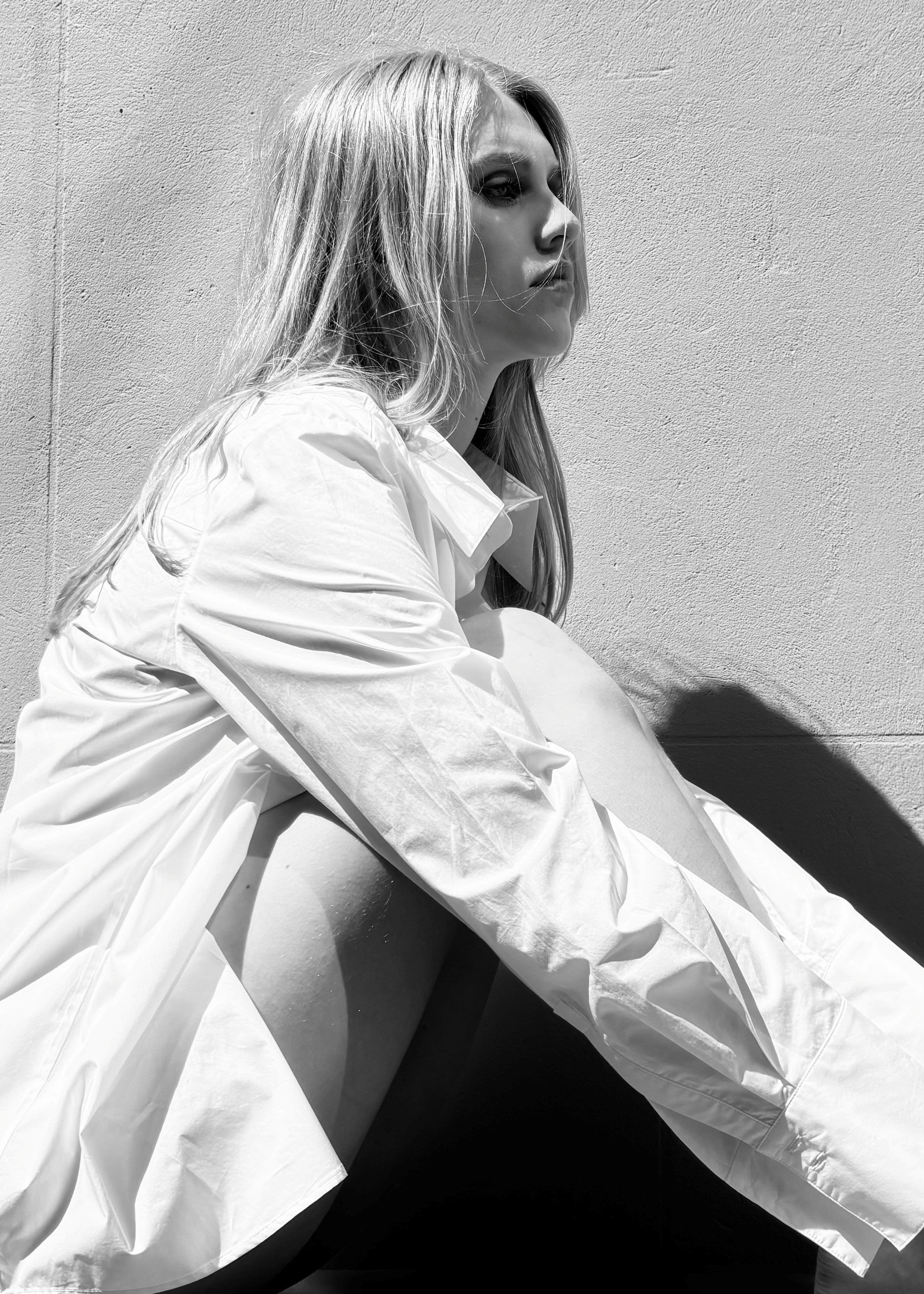 boyfriend shirt bright white