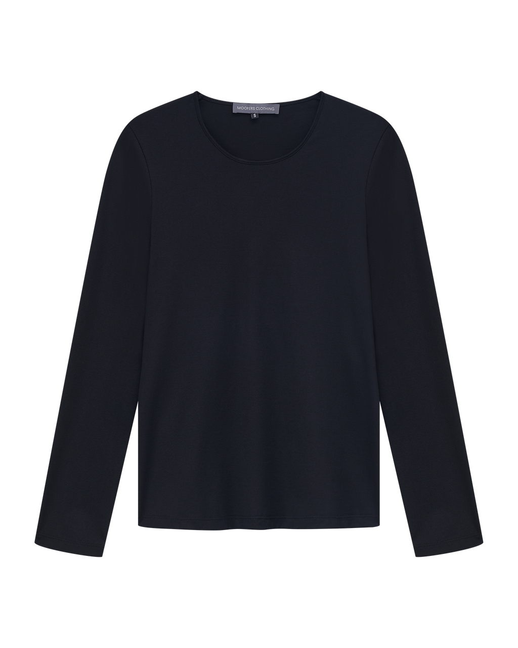 long sleeve top in black