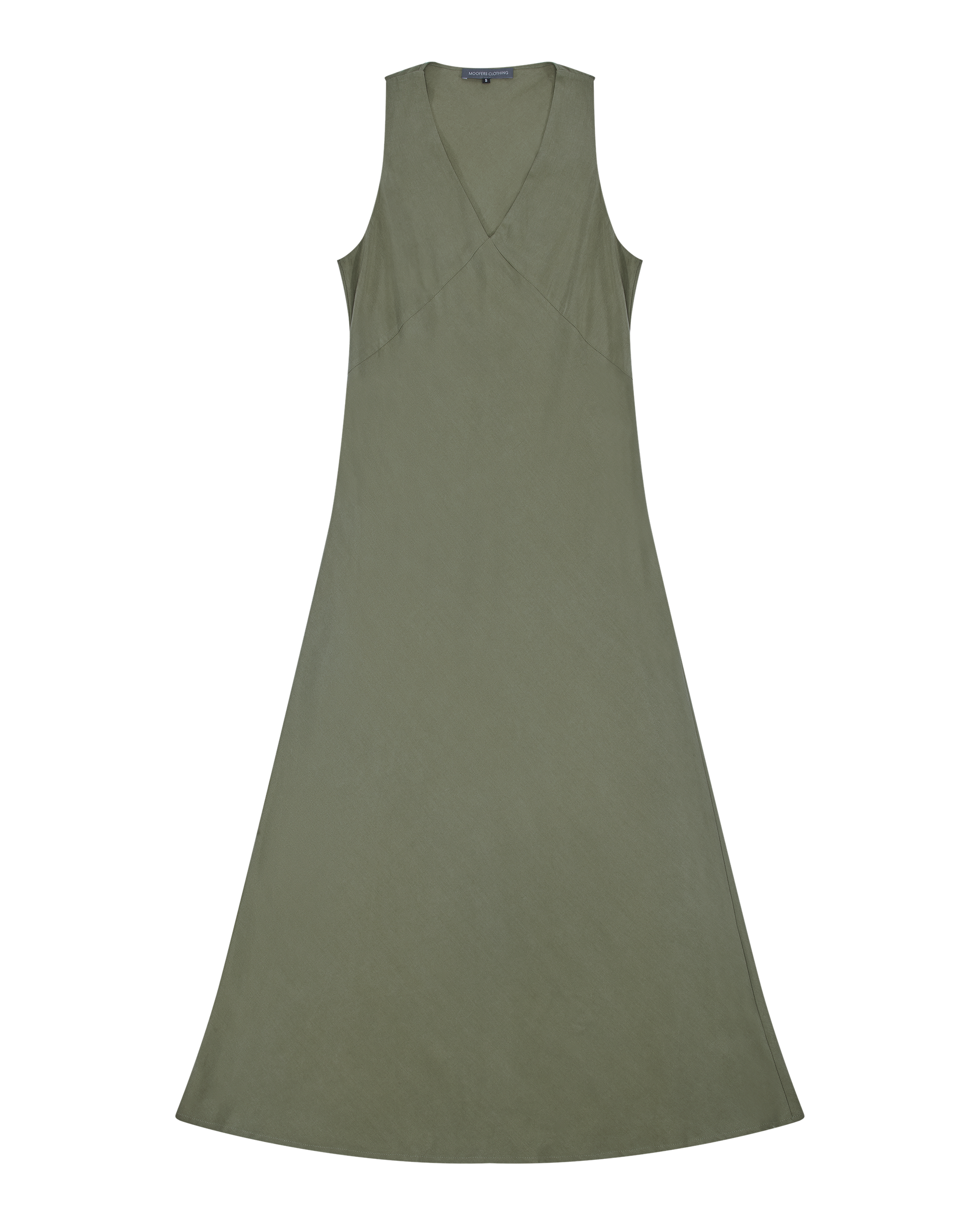 maxi dress in burnt olive