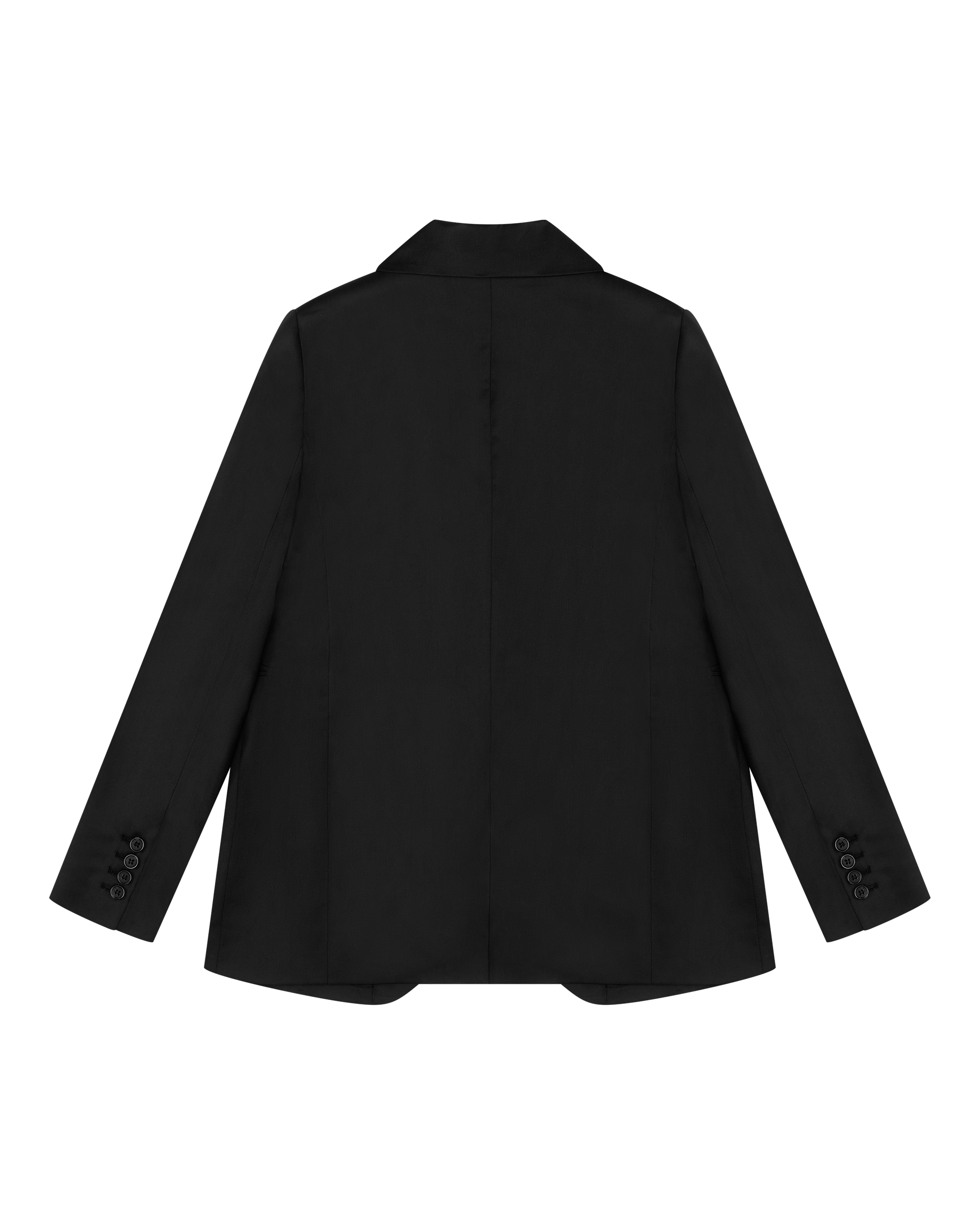 boyfriend blazer in nearly black