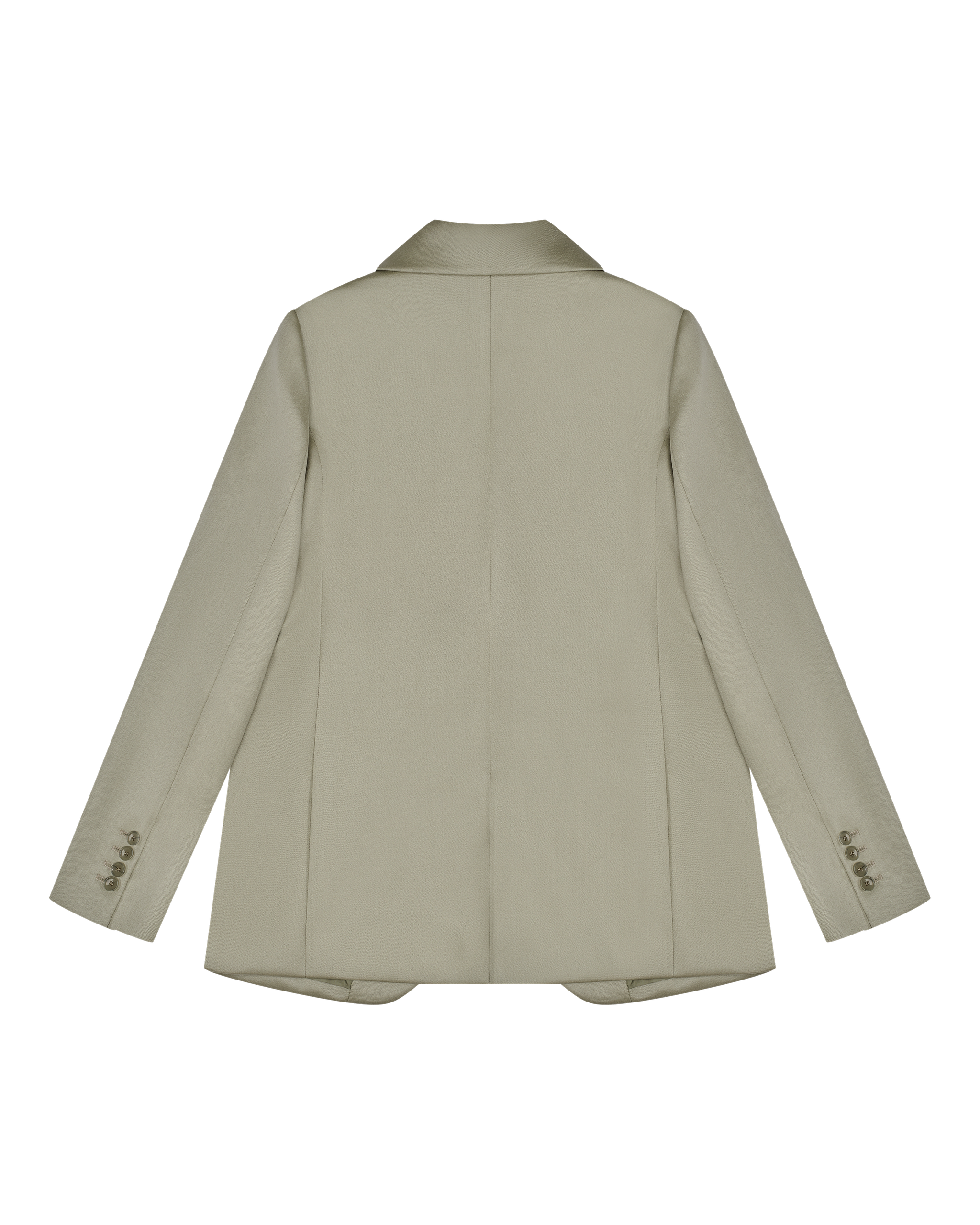 boyfriend blazer in aloe wash