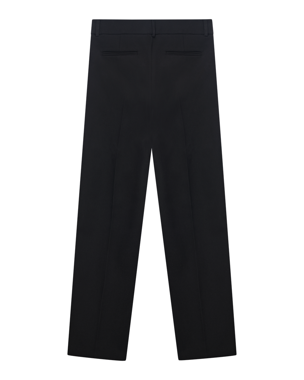 pantalon wool in black